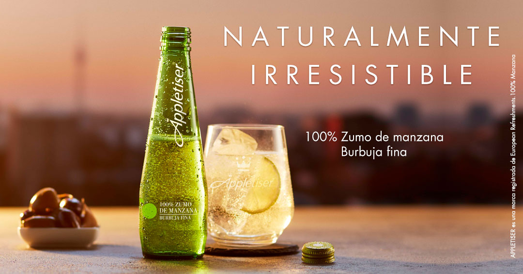 Appletiser, 100% zumo de manzana y burbuja fina